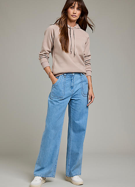 Freemans best sale cropped jeans