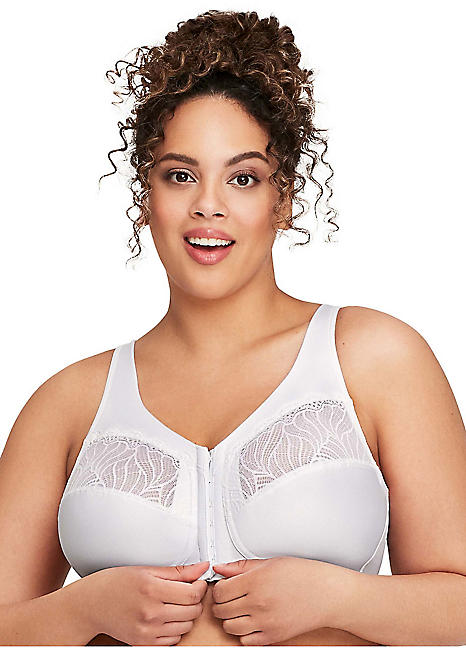 Full Figure Plus Size MagicLift Front Close Posture Back Support