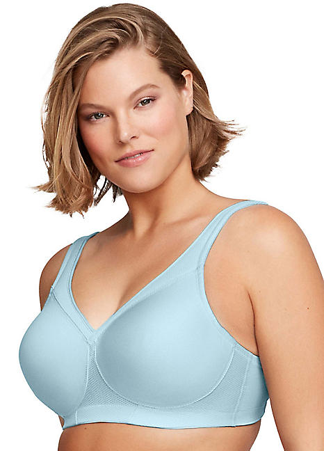 Plus Size Push-Up Wire-free Bra For 34C to 50G