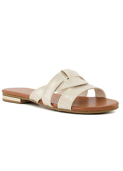 Head over heels tan sale sandals