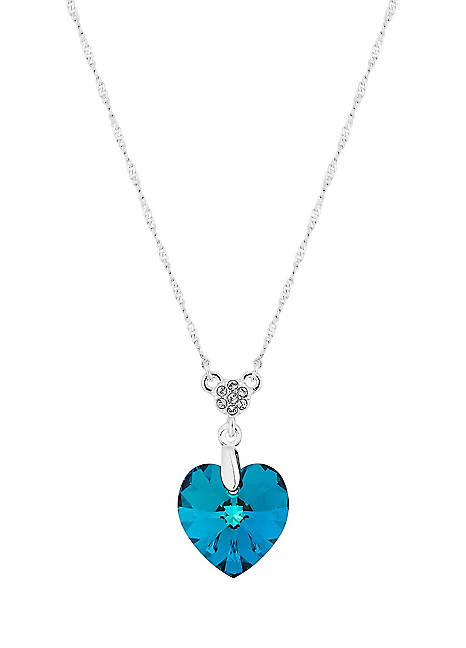 Jon richard shop heart necklace