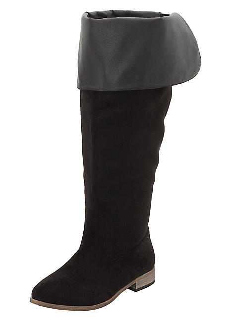 knee length snow boots