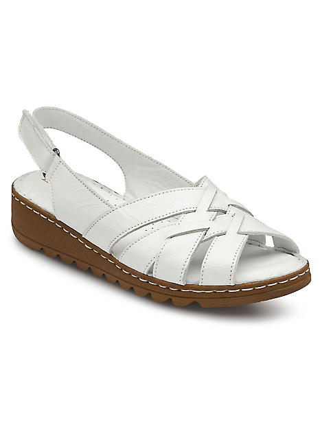 Slingback cheap lotus sandals