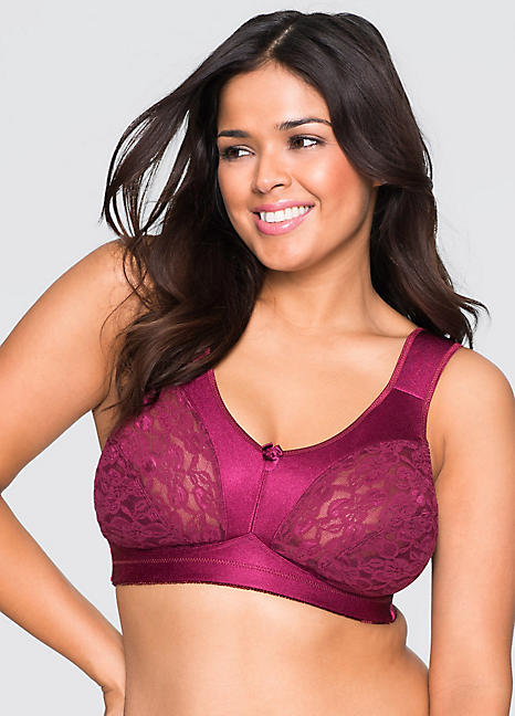 Pack of 2 Non-Wired Bras by bonprix