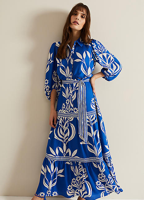 英国【Phase Eight】プチ アルテミス スクイグル ドレス 関税込 セール】 Elletta Square Dress （ドレス）｜Phase Eight