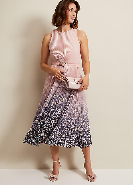 Phase Eight Simara Printed Midi Dress | Curvissa