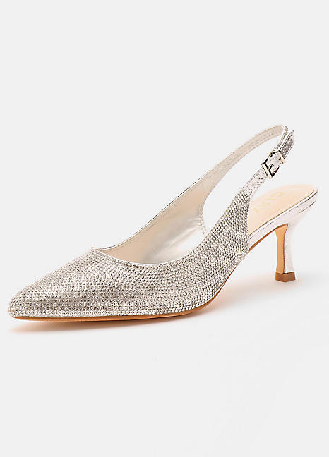 Quiz shimmer mid shops heel courts