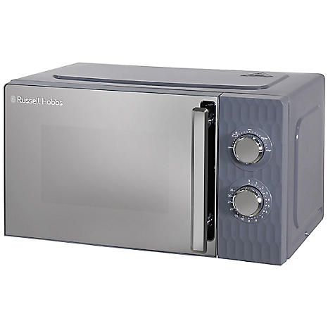 russell hobbs compact grey digital microwave