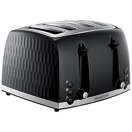 Russell Hobbs Groove Kettle & 2 Slice Toaster Bundle 26380BU