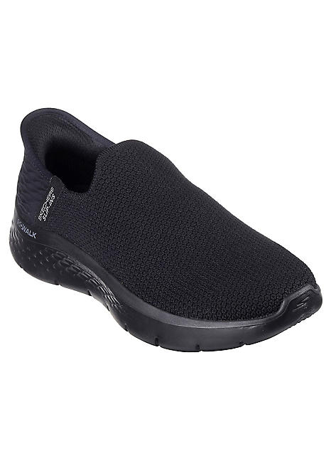 Skechers go deals walk ladies black