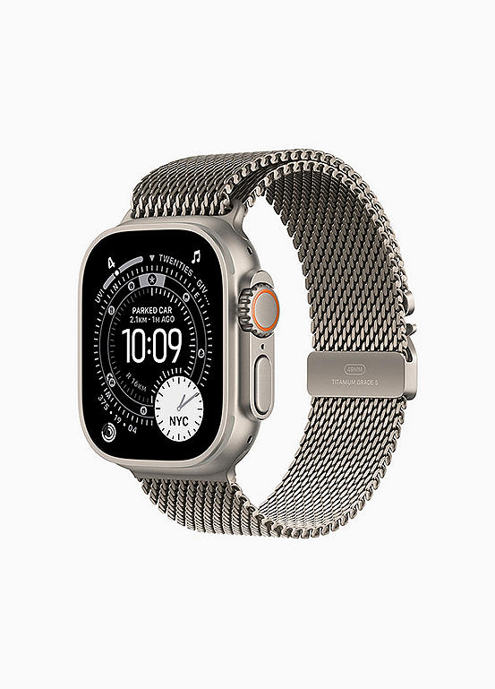 Apple Watch Ultra 3 GPS + Cellular 49mm Natural Titanium Case with