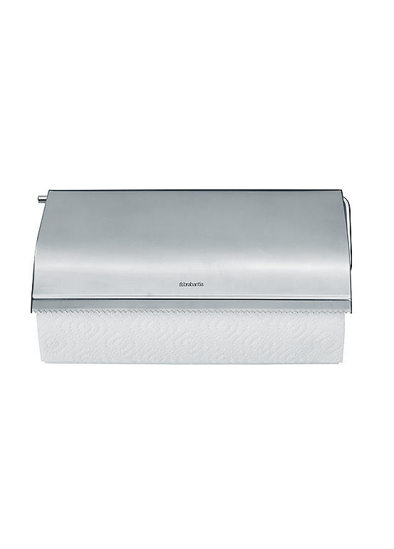 Brabantia Steel Kitchen Roll Holder & Wall Mounted Curvissa
