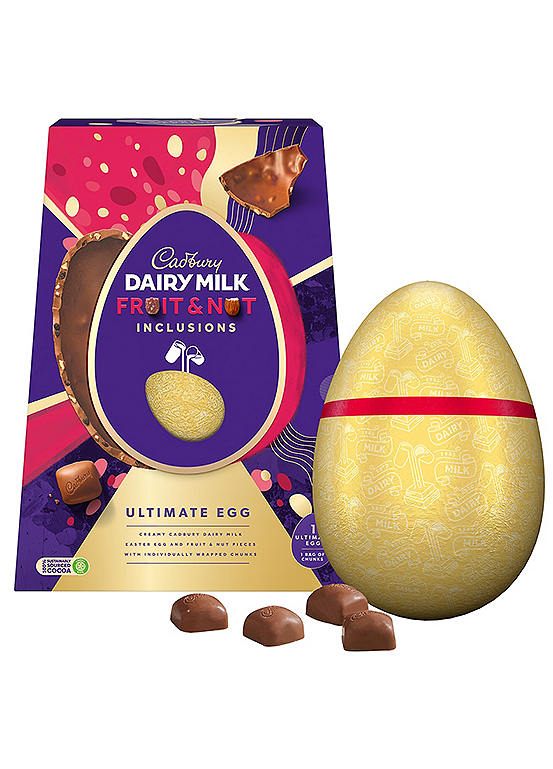 Cadbury Dairy Milk Fruit & Nut Inclusion Ultimate Easter Egg Curvissa