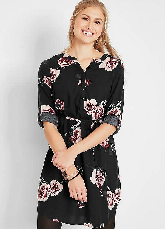 Maternity Floral Dress by bonprix Curvissa