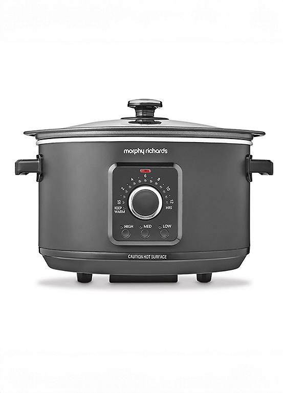 Morphy Richards Easy Time 3.5L Slow Cooker - Black - 460021 | Curvissa