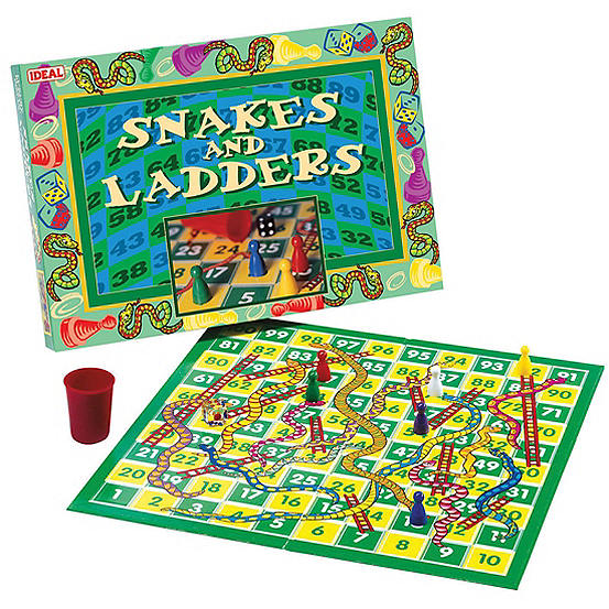 Snakes & Ladders Game Curvissa