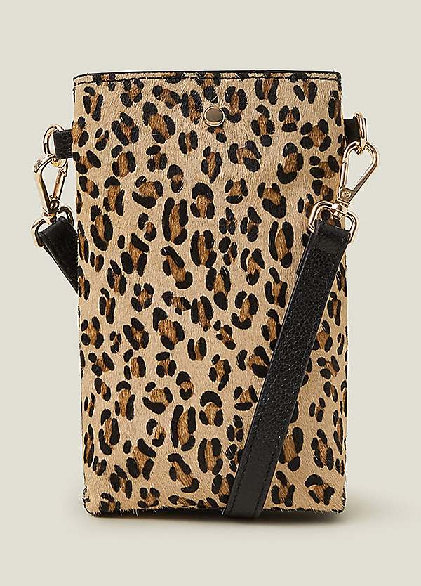 Leopard print cross body bag uk hotsell