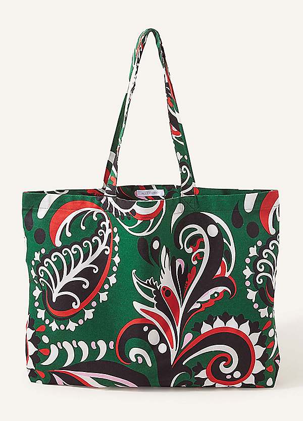 Paisley print tote bag online