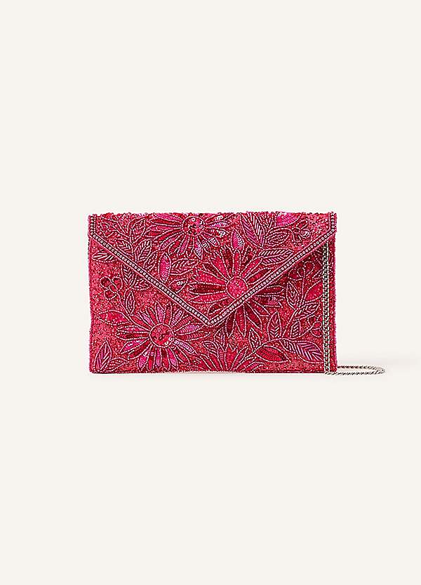 Accessorize pink clutch discount bag