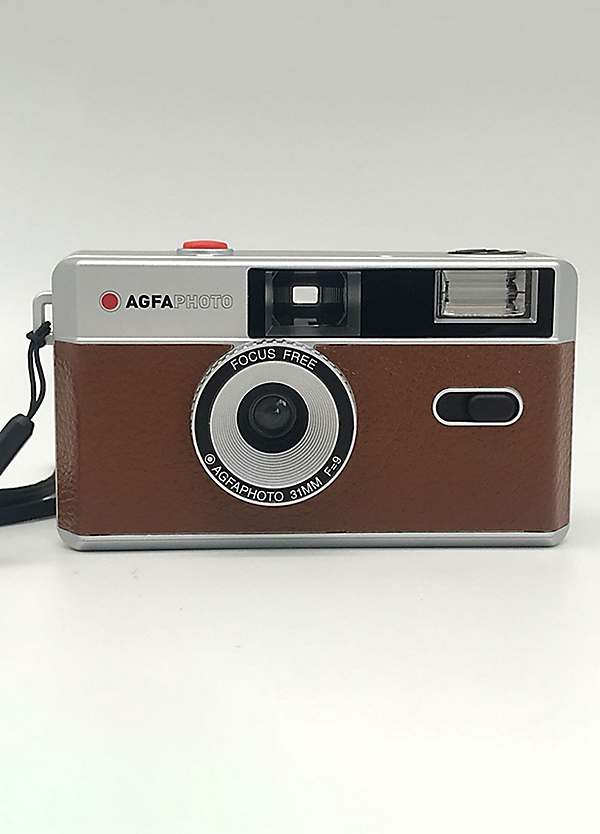 Agfa 35mm Reusable Camera Brown Curvissa