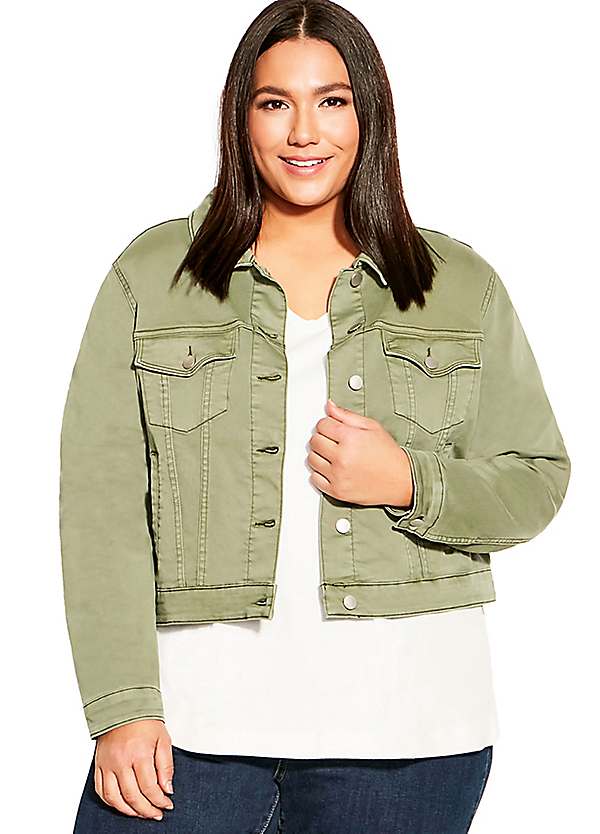 curvissa denim jacket