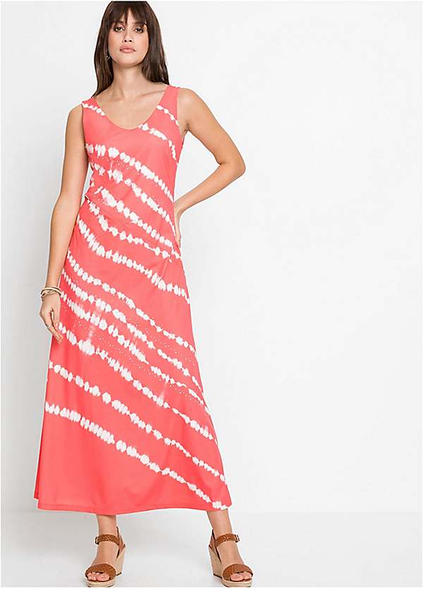 batik maxi dress