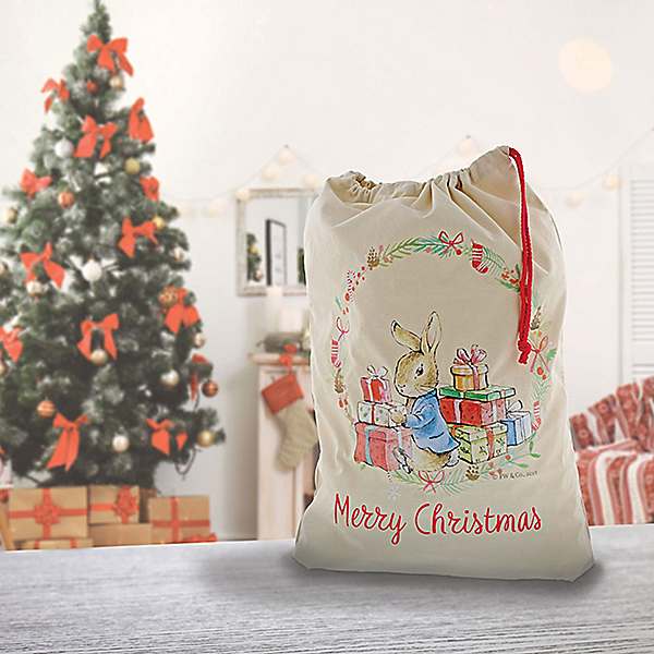 Peter rabbit christmas sack Clearance