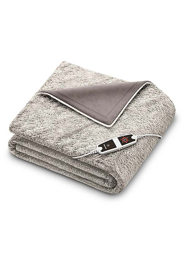 Beurer Fluffy Nordic Heated Snuggie XXL Throw | Curvissa