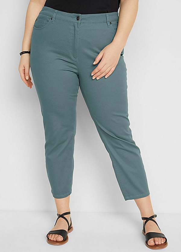 bonprix Stretchy Cropped Trousers