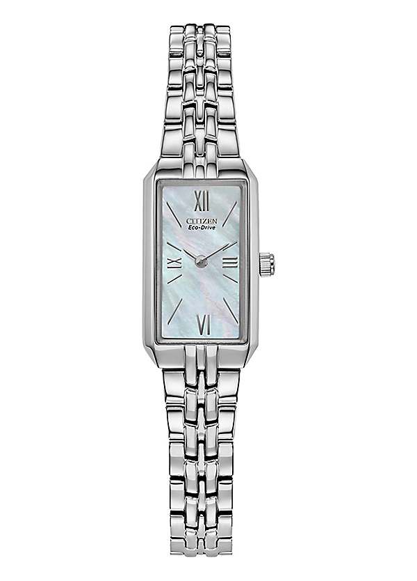 CITIZEN ECO DRIVE WOMENS PAVE outlet CRYSTAL WA