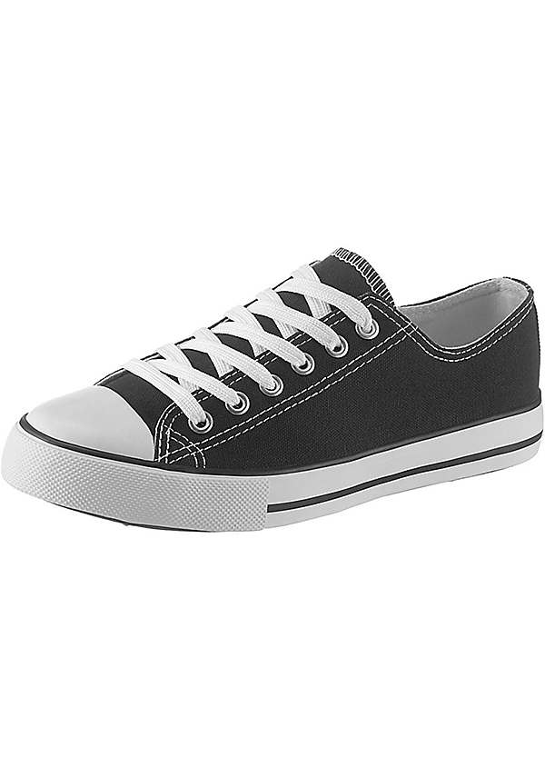 Long canvas outlet shoes