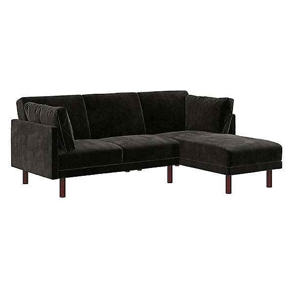 Velvet sectionals for deals sale