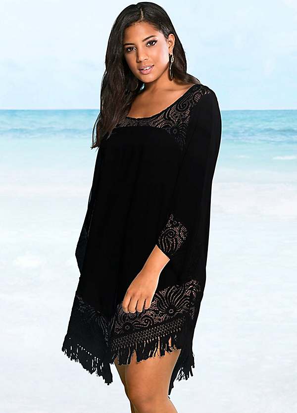 Crochet shop beach kaftan