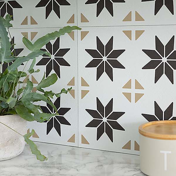 DC Fix Vivid Stars Self adhesive Waterproof Vinyl Wall Tiles Curvissa