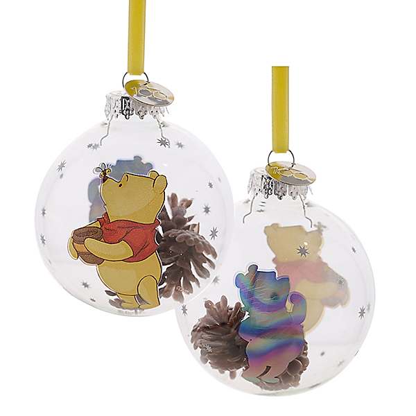 disney christmas glass ornaments