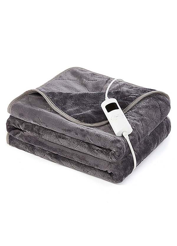 Downland Huggleland Super Soft Fleece Electric Blanket | Curvissa