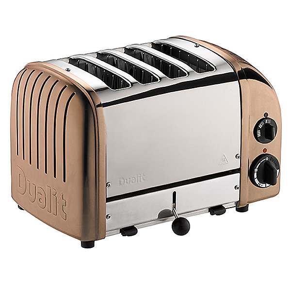 Dualit Classic 4 Slice Vario Toaster Copper 47450 Curvissa