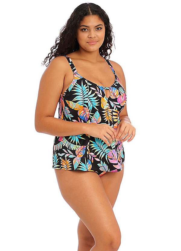 Loose Fit Tropical Swimsuit by bonprix