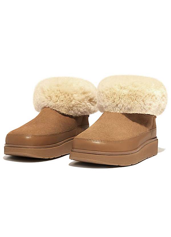 Fitflop store shearling boots