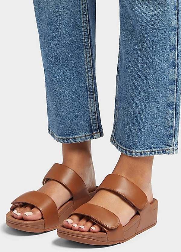 FitFlop Gracie Womens Flip Flop Sandals in Platine