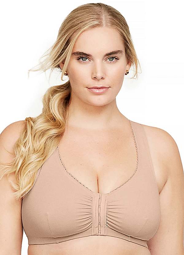 Pack of 2 Cotton Front Fastening Bras