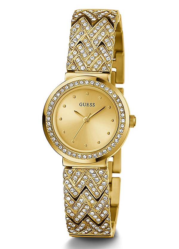 Gold tone best sale watches ladies