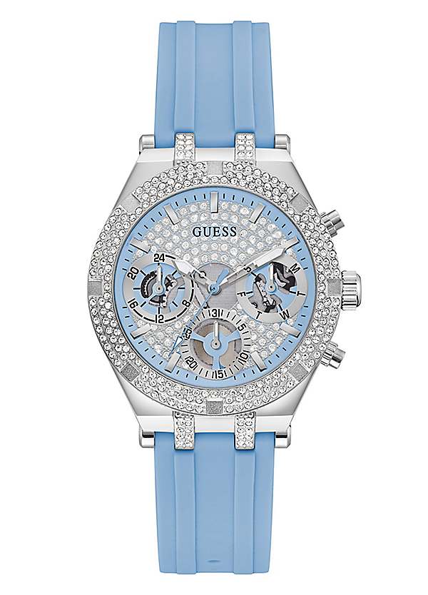 Guess blue shop ladies watch