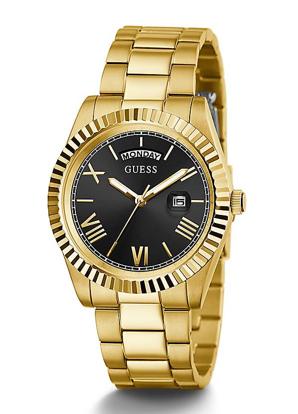 Silver gold watch on sale mens