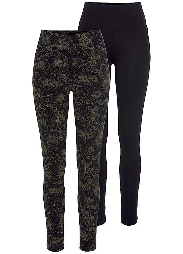 active by LASCANA Wide Waistband Leggings