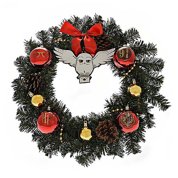 Harry potter christmas wreath Clearance