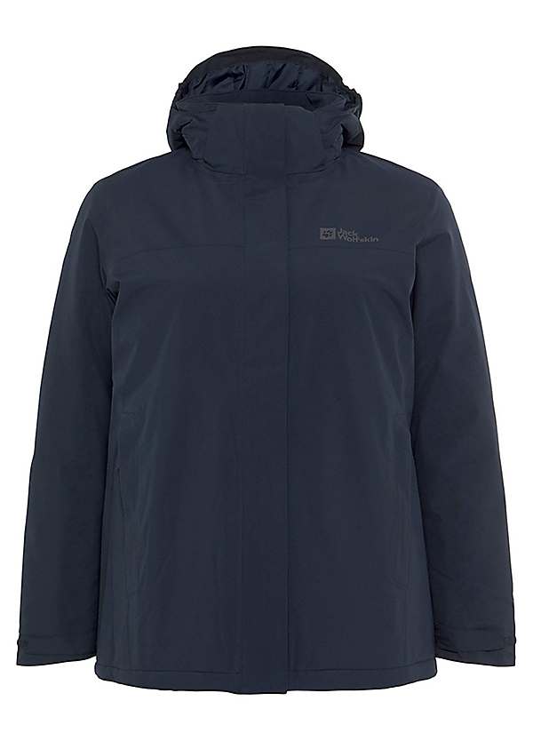 Jack wolfskin 2024 waterproof coat womens