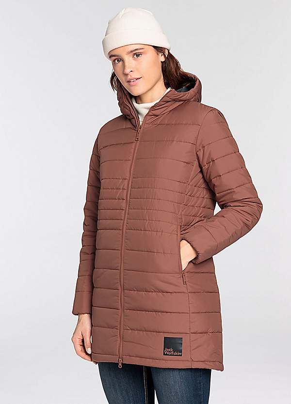 Jack Wolfskin Water Repellent Quilted Jacket Curvissa