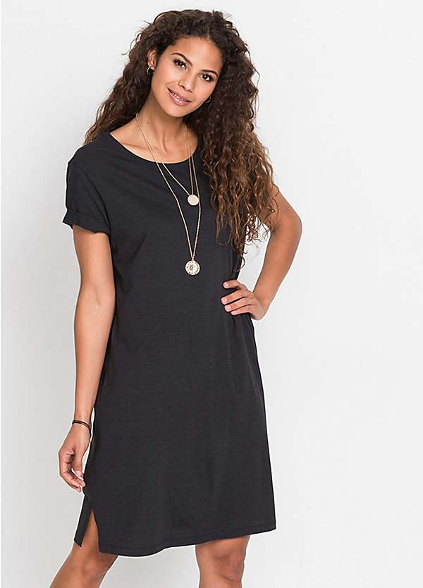 Jersey T-Shirt Dress by bonprix | Curvissa