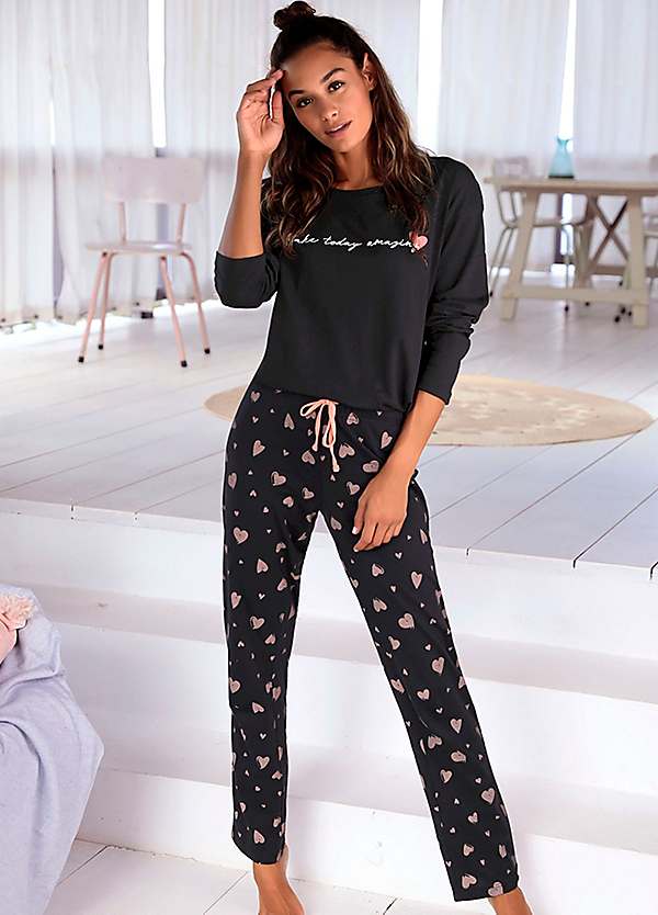 LASCANA Print Pyjamas Curvissa